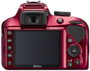 Nikon D3400 Red DSRL-02